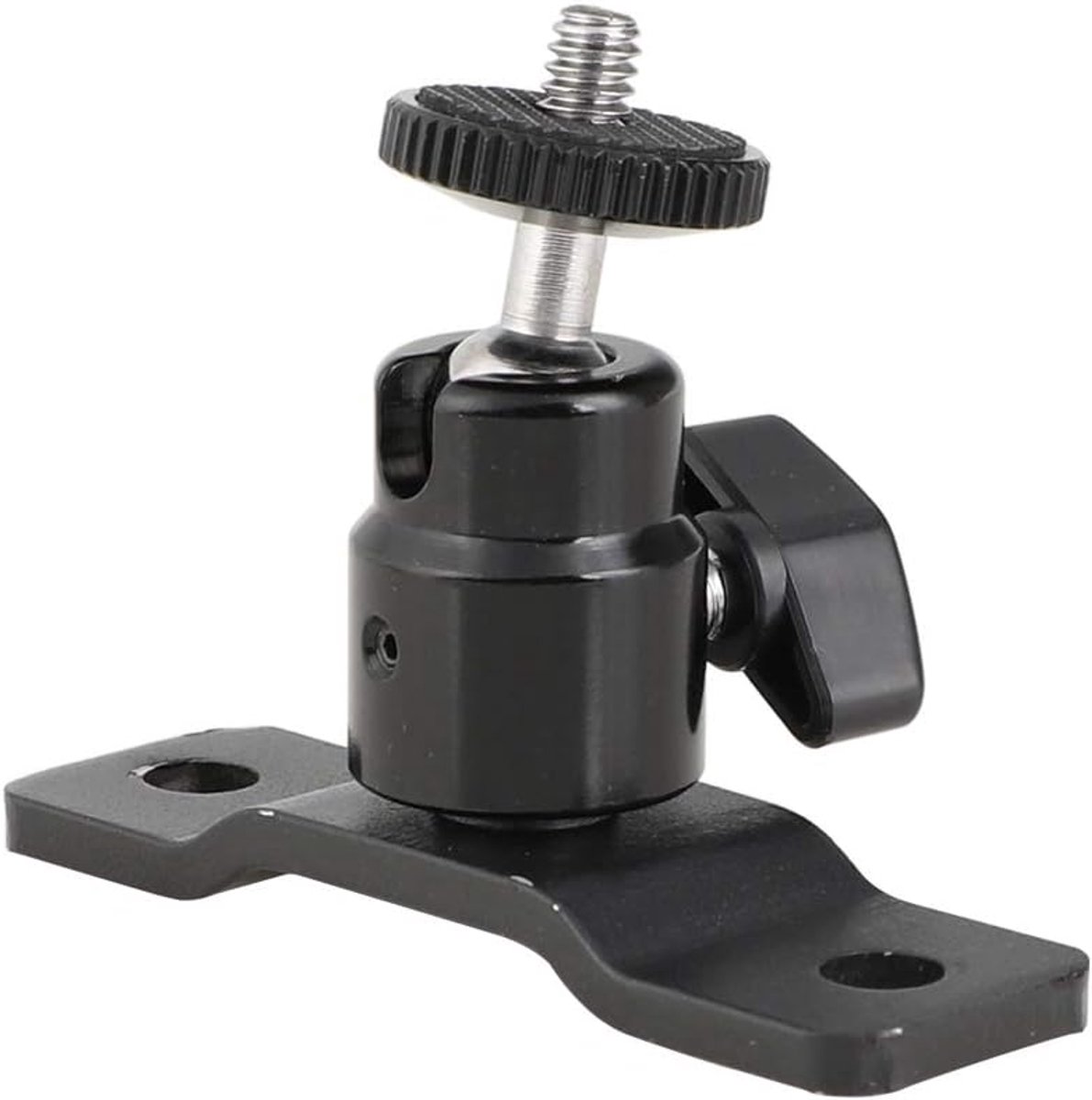 CAMVATE 1/4"-20 ball head with bottom footrest for monitor/monitoring system support - ShopVlot