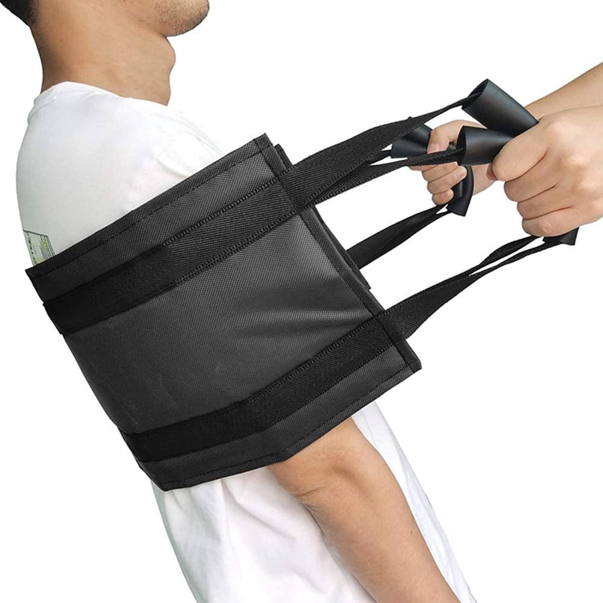 31.5 Inch Padded Bed Transfer Belts Nursing Transfer Sling, Elderly Transfer Helper, Care Safety Mobility Aids - ShopVlot