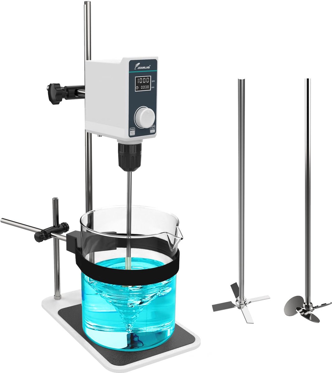 JOANLAB OS-15S Digital Laboratory, Overhead Stirrer, 20 Litres, 20000 mPa, Industrial Liquid Mixer, Laboratory - ShopVlot