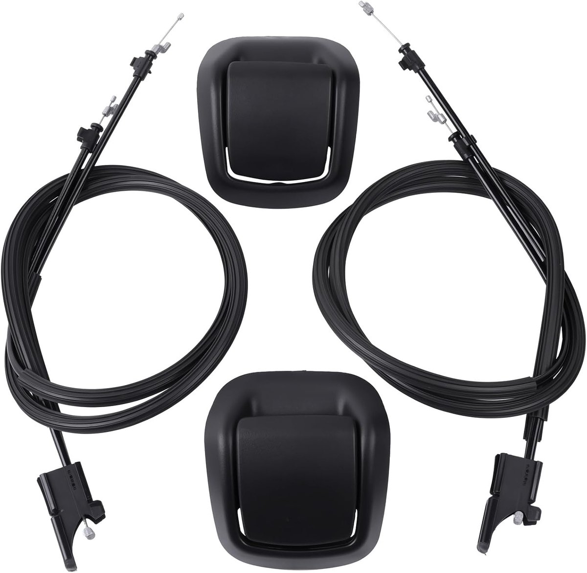 1 Pair Right and Left Front Seat Tilt Handles with Control Cable Fit for Fiesta Mk6 2002-2012 Car Accessories Part# - ShopVlot