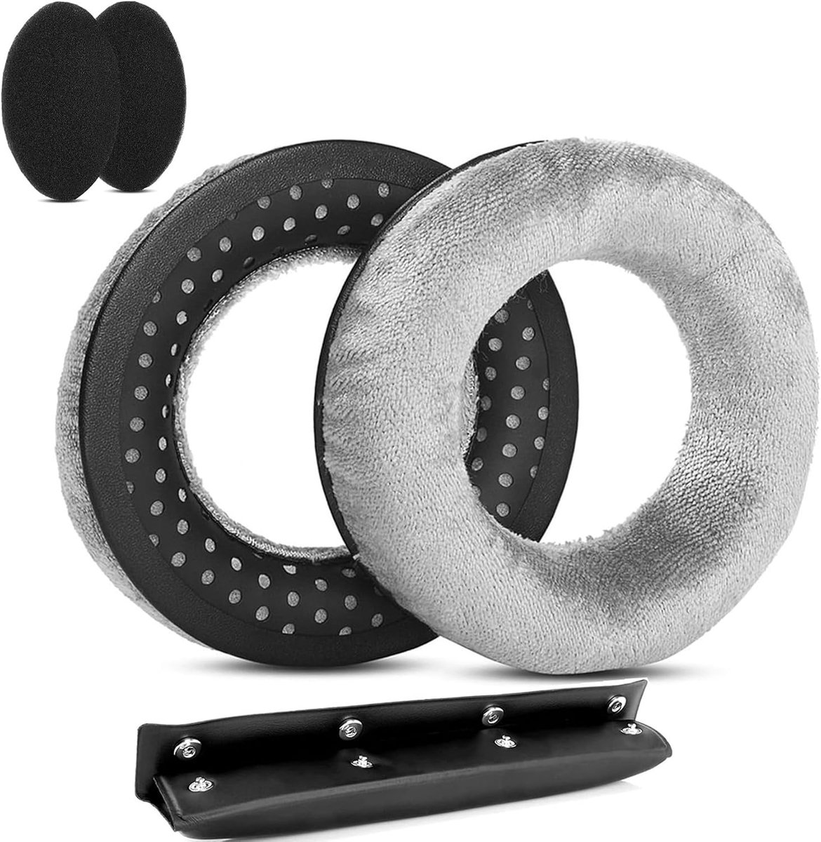 DT770 Pro Ear Pads Headband Replacement Compatible with Beyerdynamic MMX 300/DT 990/DT 770 Headphones Ear Pads Foam - ShopVlot