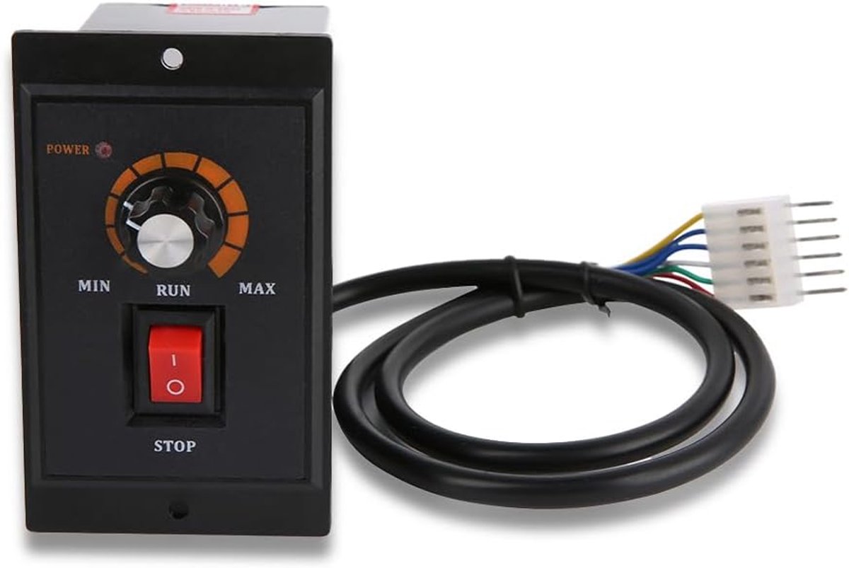 Electric Motor Fan Speed Controller, AC 220V 50/60Hz Variable Frequency Drive Single Phase Motor Speed Controller - ShopVlot