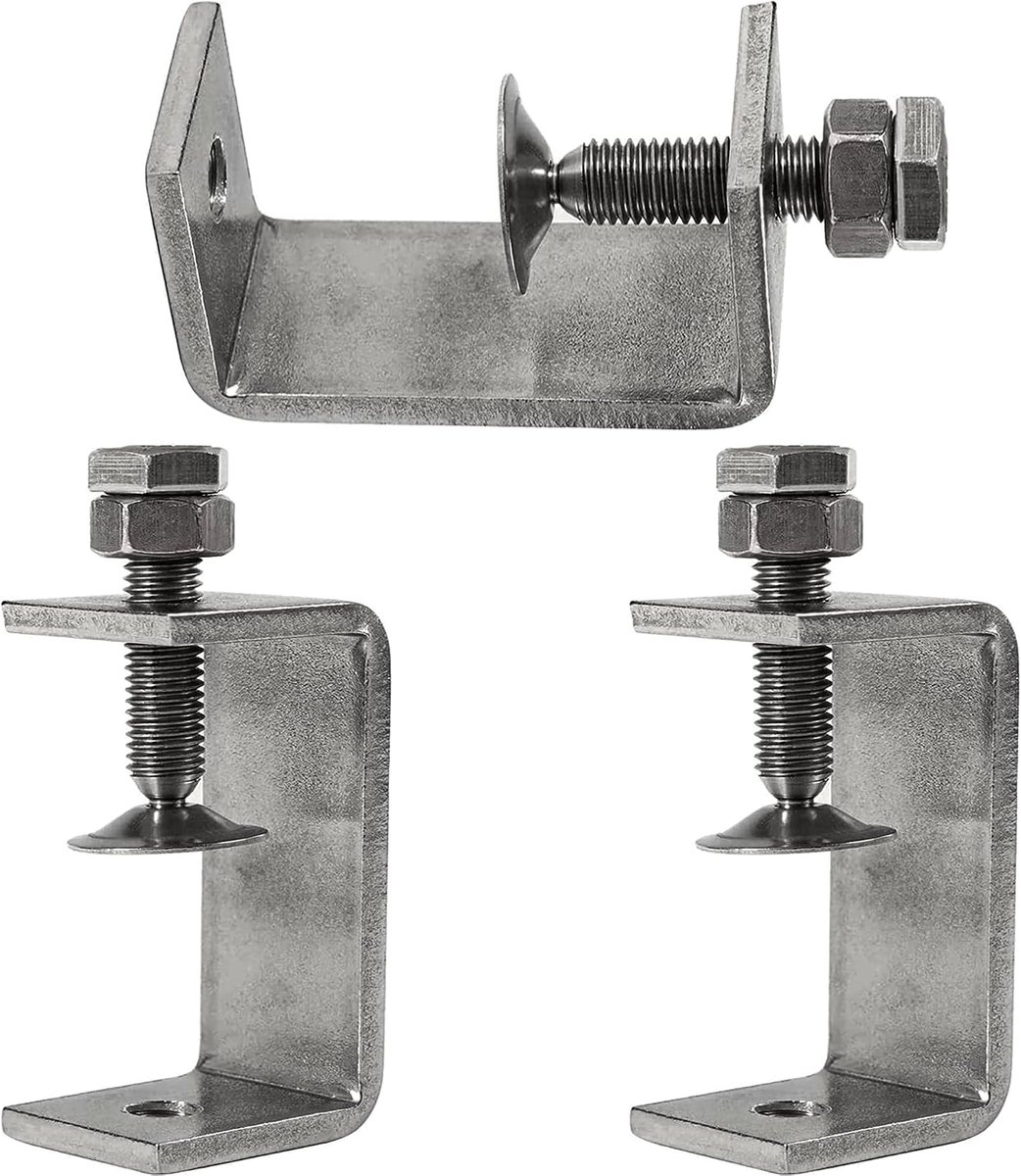 3pcs C Claw, 47mm Del Steel Heavy Duty Bearing Clamp, for Fittings Bushings, Clamps & Tensioners, Woodworking Tools - ShopVlot