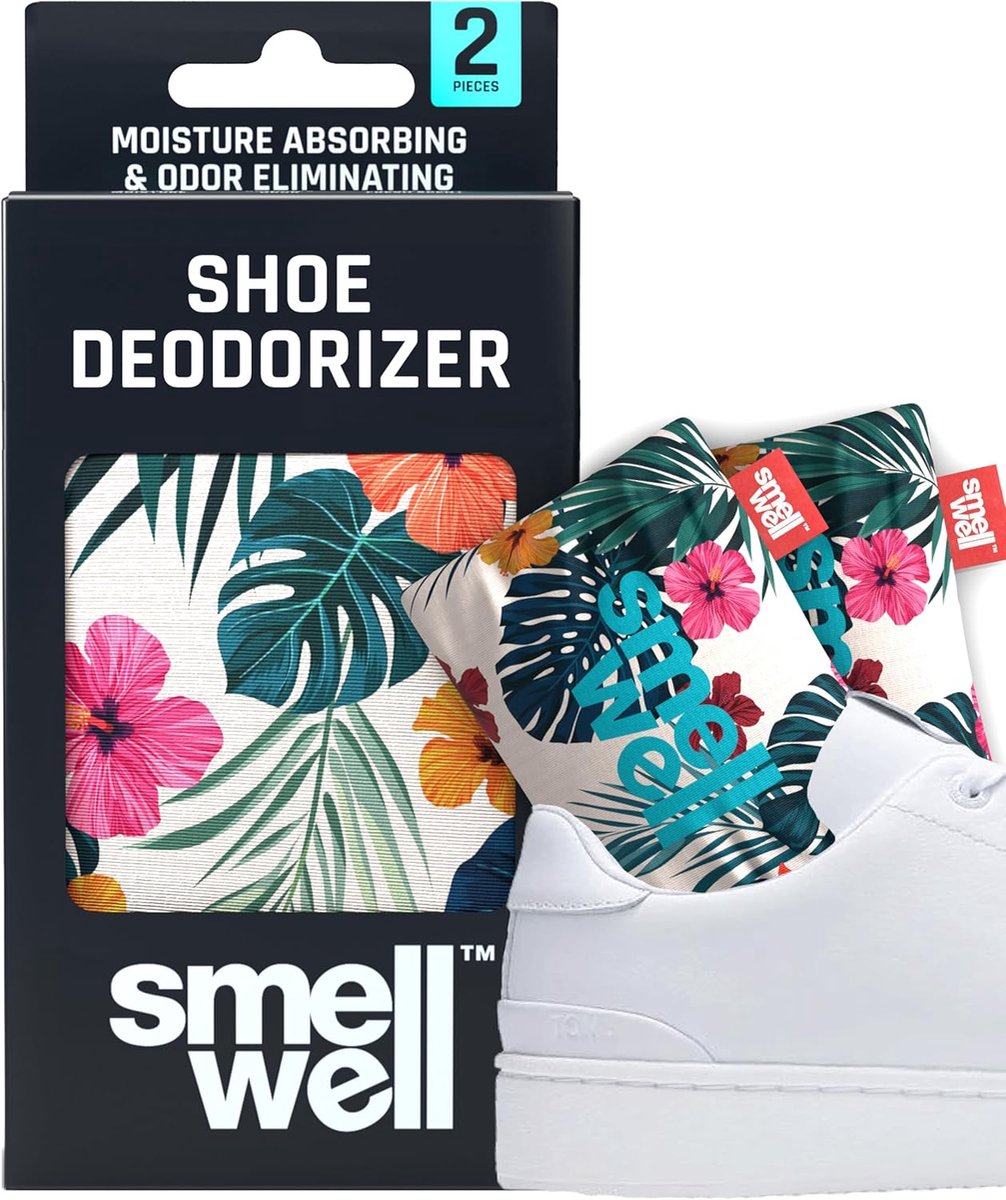 SmellWell Fragrance Eliminating Air Purifying Bags (2 Pack - 100g) Activated Bamboo Charcoal Air Freshener for Use - ShopVlot