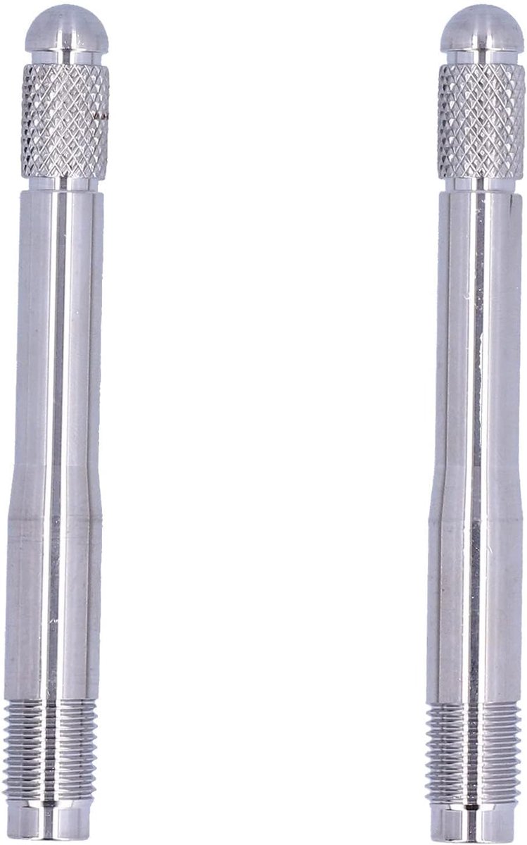 Alignment Pins Wheel Assembly Guide 2Pcs Anti-wear Stainless Steel M14 X 1.5 Thread Tools Replacement for Automotive - ShopVlot