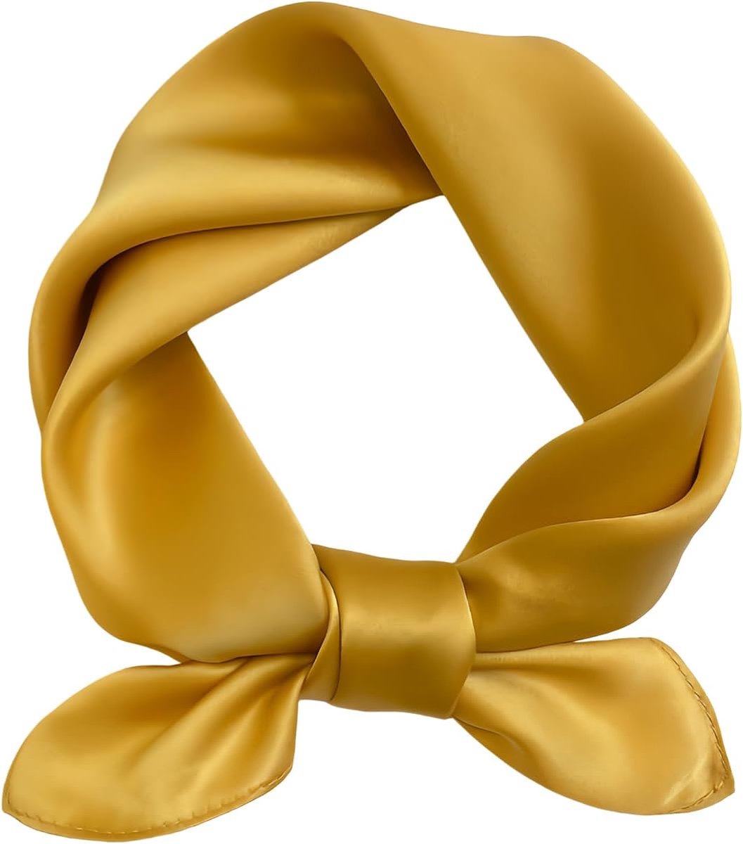Sjaal voor dames 53 x 53 cm - 100% moerbeizijde - vierkant - elegant modeaccessoire - ShopVlot