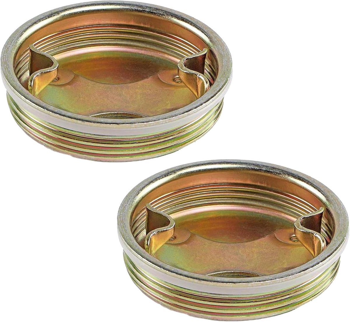 Drumstoppen 2 inch - gegalvaniseerd staal - lekdicht - voor 200L vat - ShopVlot