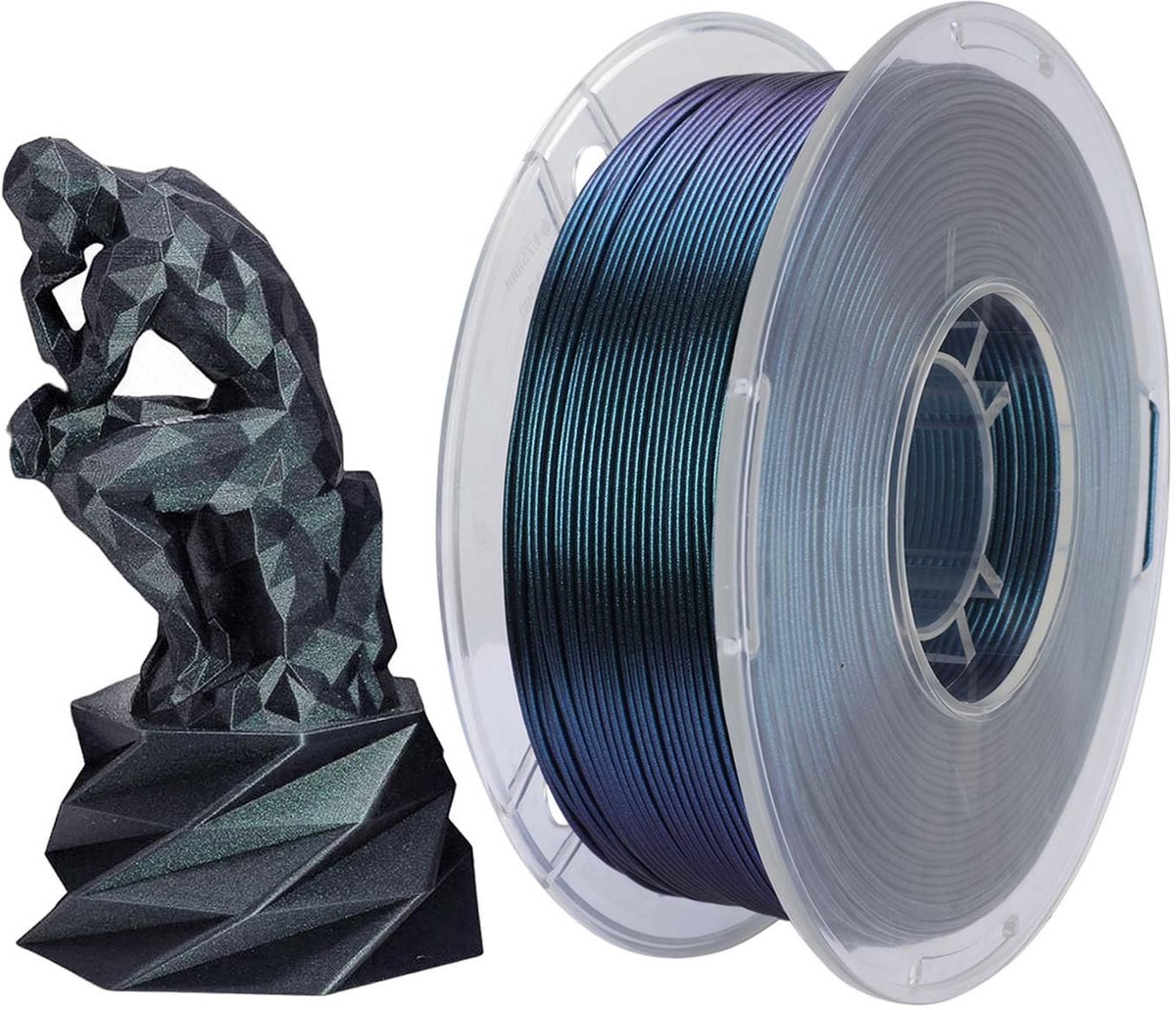 Solidchoice - PLA Filament Burnt Titanium 1.75mm voor 3D Printer