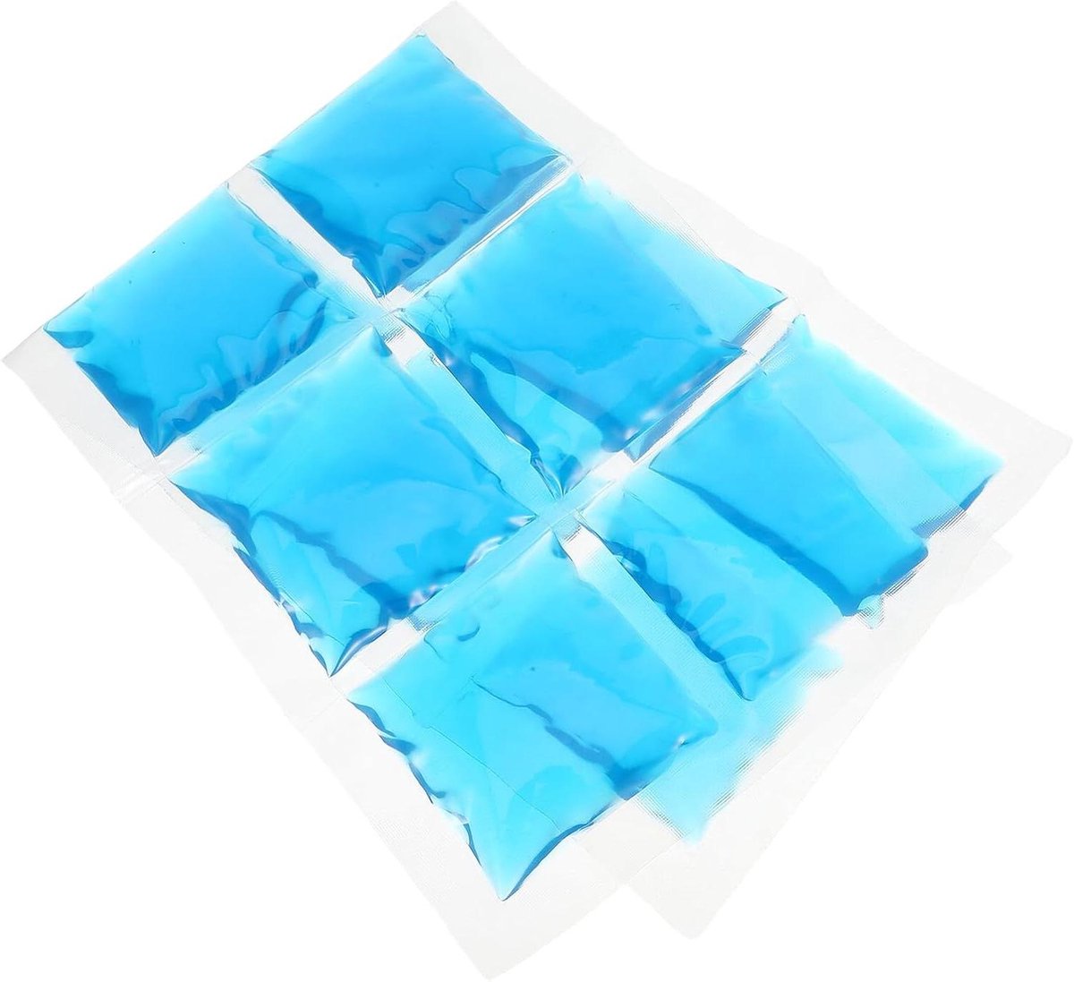 Herbruikbaar Gel Ijspak - Flexibel Koelelement - Voedsel Koelen - Rasterstructuur Gel - 34x12 cm - Blauw