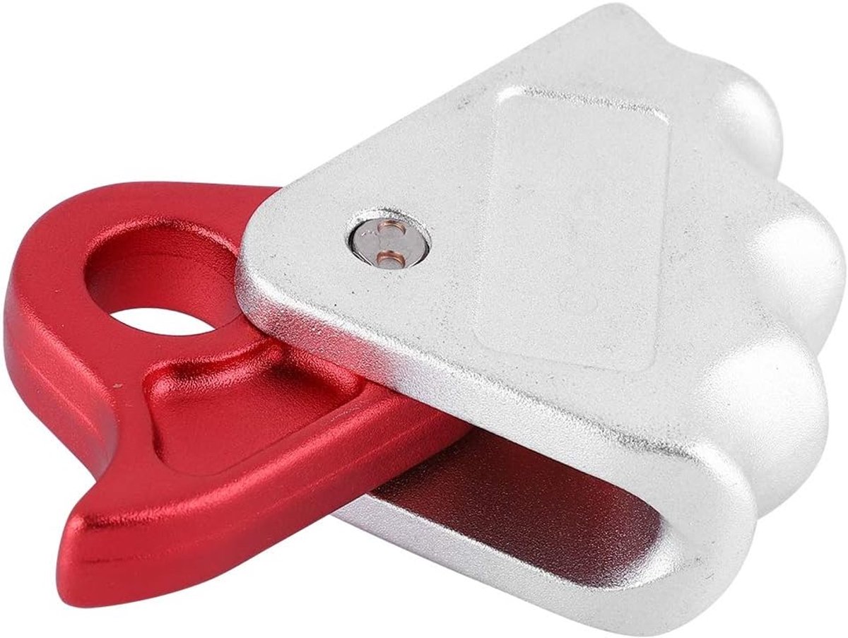 Rope Lock valbeveiliging - zelfsluitend apparaat - hoogwaardig aluminium - veilig klimmen en outdoor activiteiten - ShopVlot