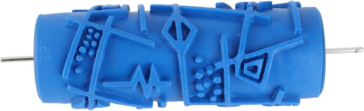 Verfroller 5 Inch - Rubber patroon - Herbruikbaar en wasbaar - Creëer prachtige muren - ShopVlot