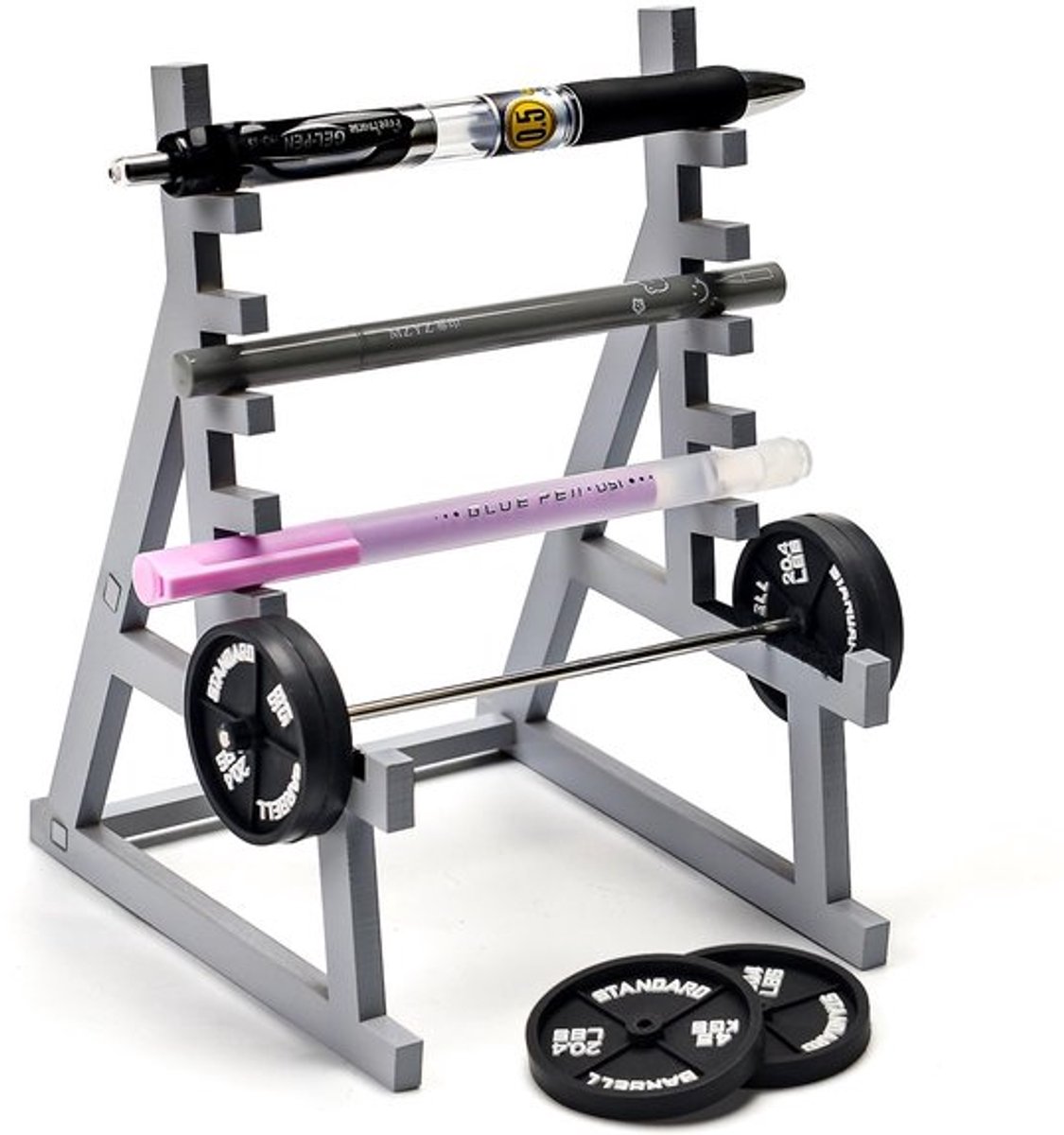 Squat Rack - Multifunctionele Pennenhouder - Bureau Organizer - Desk Organizer - Schrijfgerei Opberg - Uniek Ontwerp