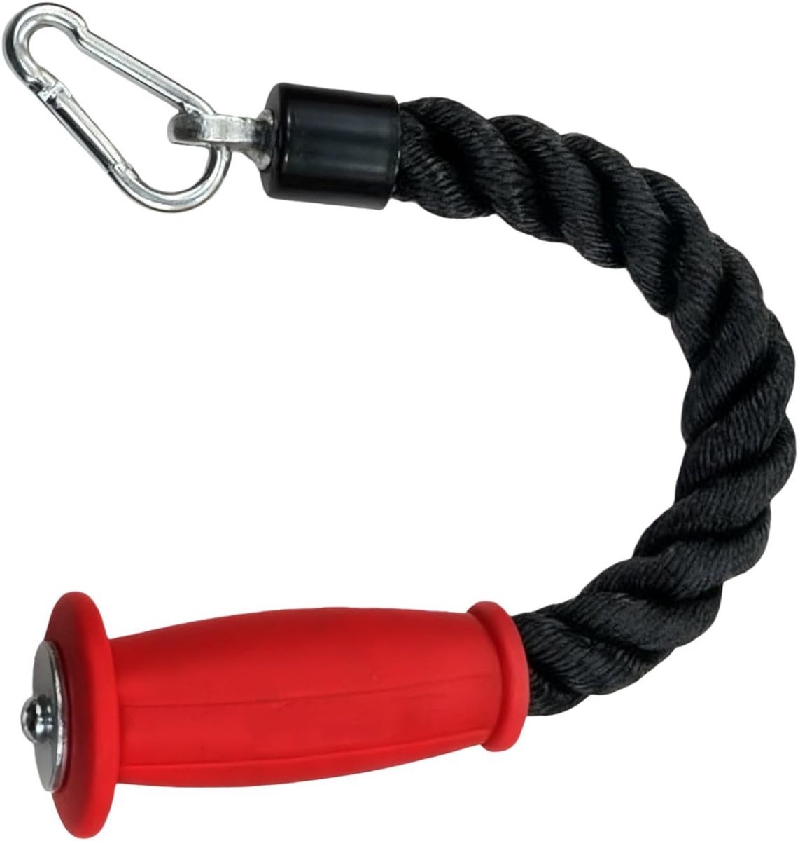 Tricep rope met antislip handgrepen - nylon tricep touw - hoge belasting - ideaal voor spieropbouw - ShopVlot