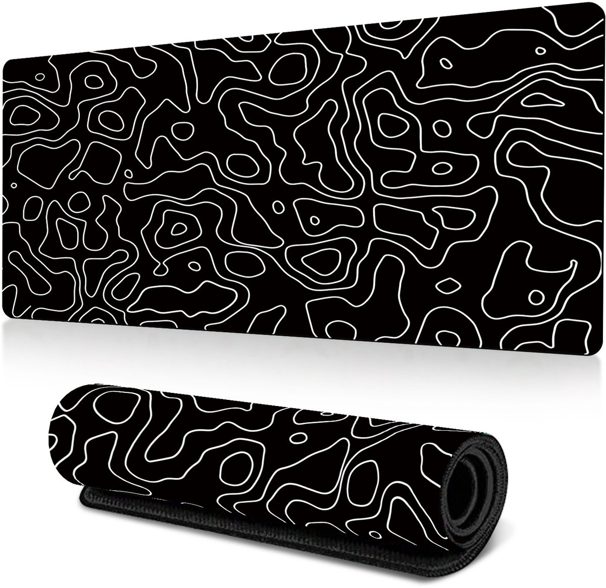 Grote muismat met stijlvolle antislip onderkant-300*800*2mm