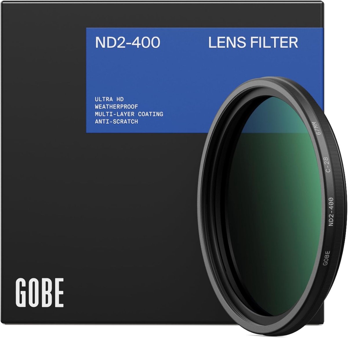 ND-filter 67mm variabel - ND2-400 - premium glas - perfect voor fotografie - ShopVlot