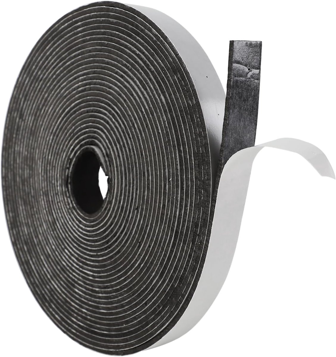 Deurrubber 20mm x 3mm - Isolatieband - Winddicht - Ideaal voor deur- en raamafdichting - ShopVlot