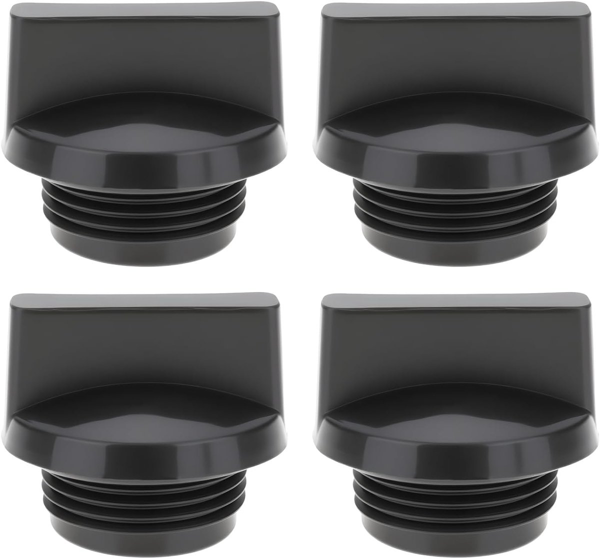 Waterafvoerplug 1 Inch - 4 Stuks - Duurzaam kunststof - Lekvrije afdichting - ShopVlot