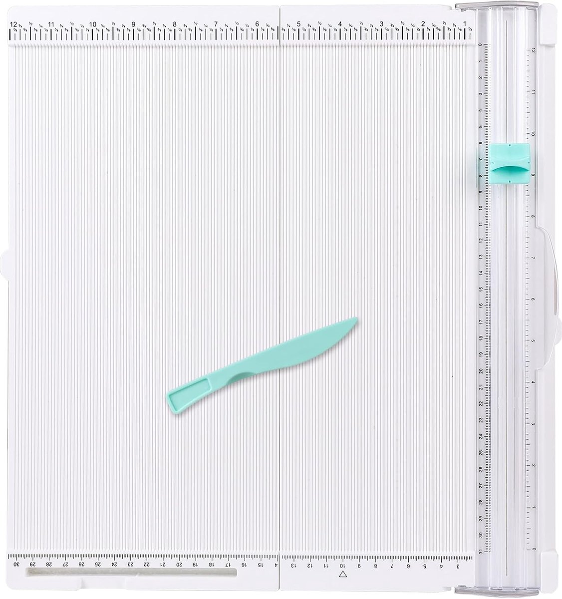 Papiersnijder A4 met vouwfunctie - 35 x 36 cm - snijden en vouwen - ideaal voor kaarten maken - ShopVlot