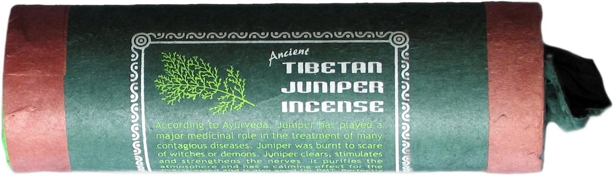 BUDDHAFIGUREN Tibetan juniper incense - Tibetan incense sticks - ShopVlot