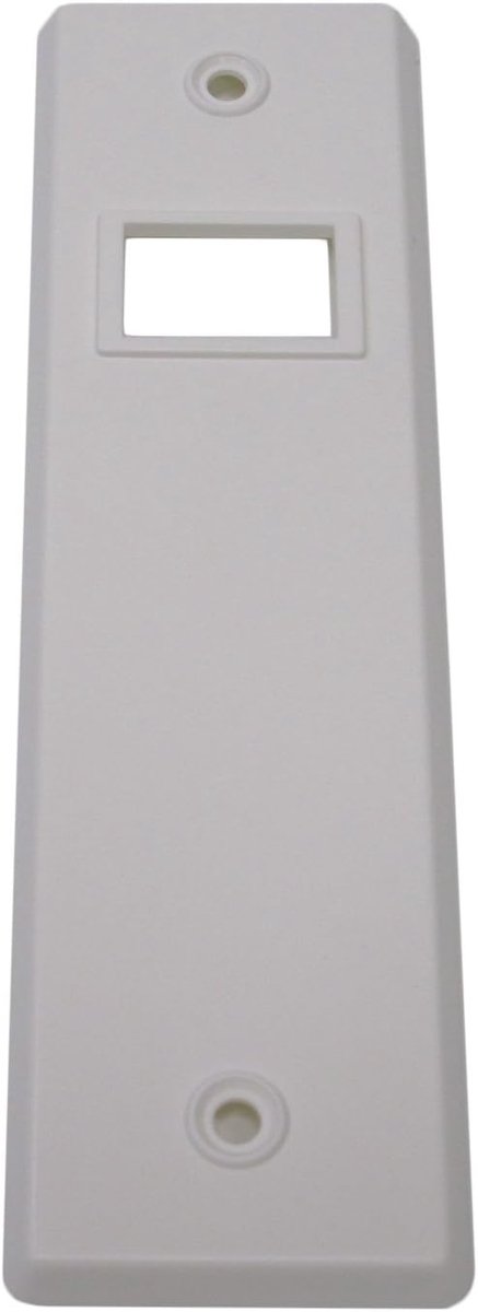 Cover plate (screen) with hole spacing 16.2 cm round white - set 3 pieces - ShopVlot