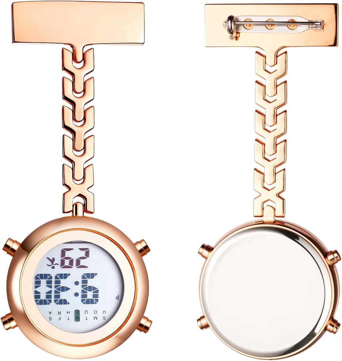 Avaner Watches Nurses Digital Work Clock: Multifunctional Calendar Timer Alarm Clock Caring Clock Analog Quartz - ShopVlot