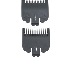 2 Pieces Professional Hair Clipper Guard Guide Attachment Combs, 1.5mm, 3mm, 1/16 inch, 1/8 inch, Compatible with Wahl - ShopVlot