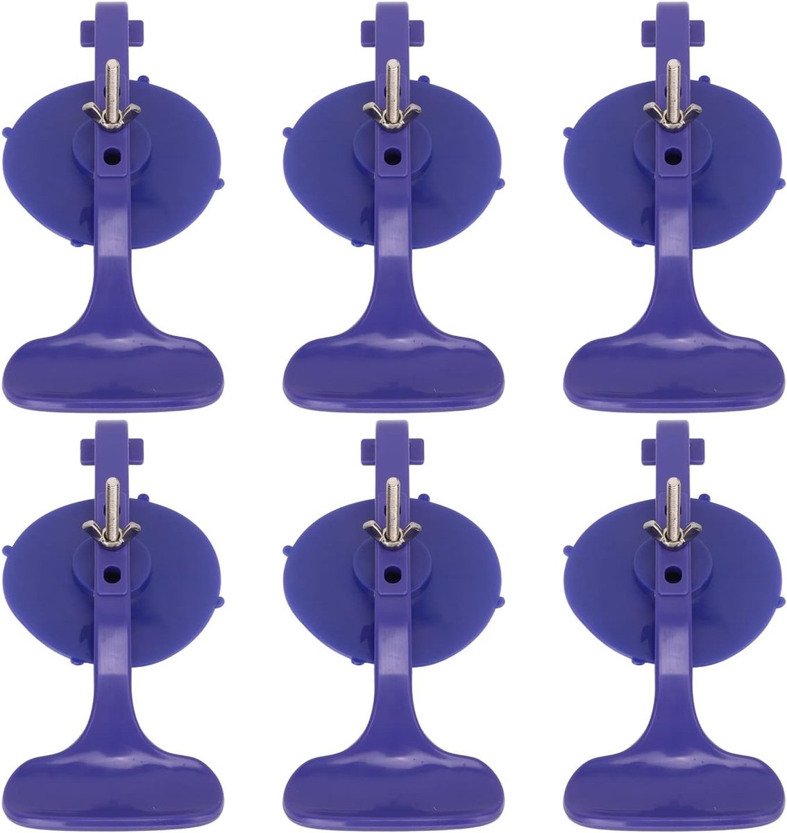 6 Pcs Suction Cup Clamps, Extra Large Strong Suction for Windshield Repair and Sealing with Adjustable Clamping Force - ShopVlot