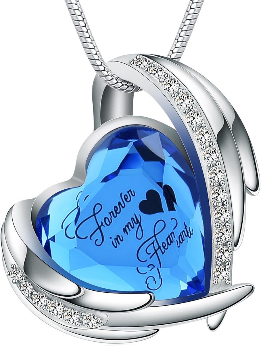 Crematie Sieraden Crystal Hart Ketting voor Ashes, Urn Ketting Keepsake voor Urn voor Memorial Sieraden - ShopVlot