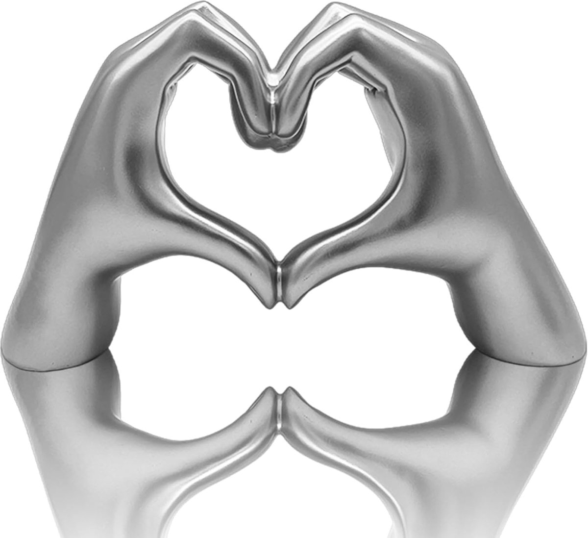 Huhote Love Hand Statue (Silver) - ShopVlot