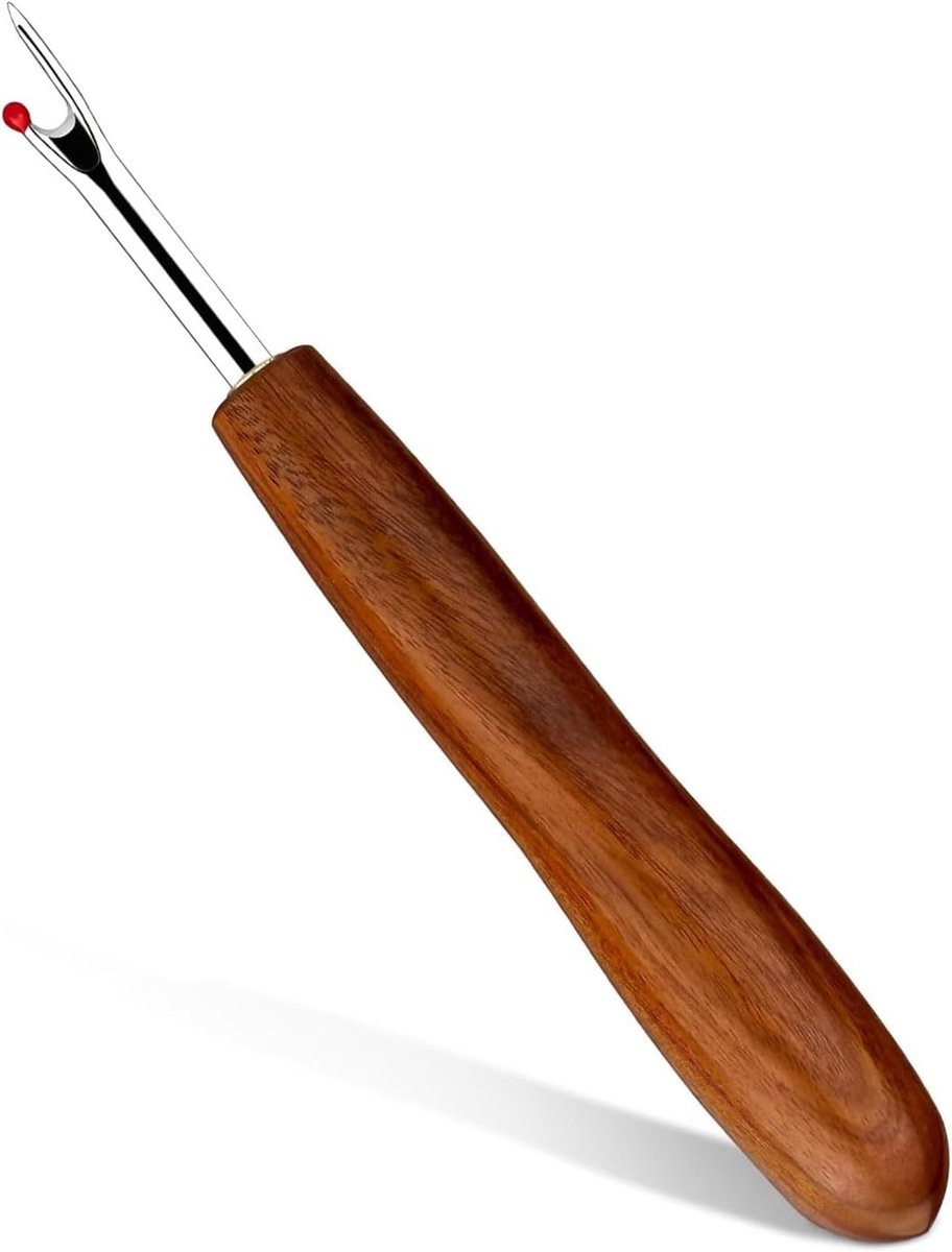 1 Stück Nahttrenner Wooden Handle Large –Seam Opener & Seam Ripper for Sewing, Opener for Seams, Exactly Sewing Tools - ShopVlot