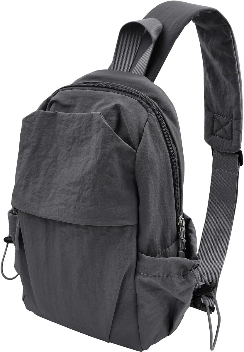 Chest Bag Men's Backpack with Shoulder Strap for Women, Small Shoulder Bag, Lightweight Shoulder Bags, Crossbody Sling - ShopVlot