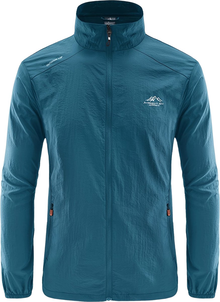 Currero Zomerjas Heren Tussenjas Zomerjack Volwassenen Windjack Windbreaker Outdoor Groen
