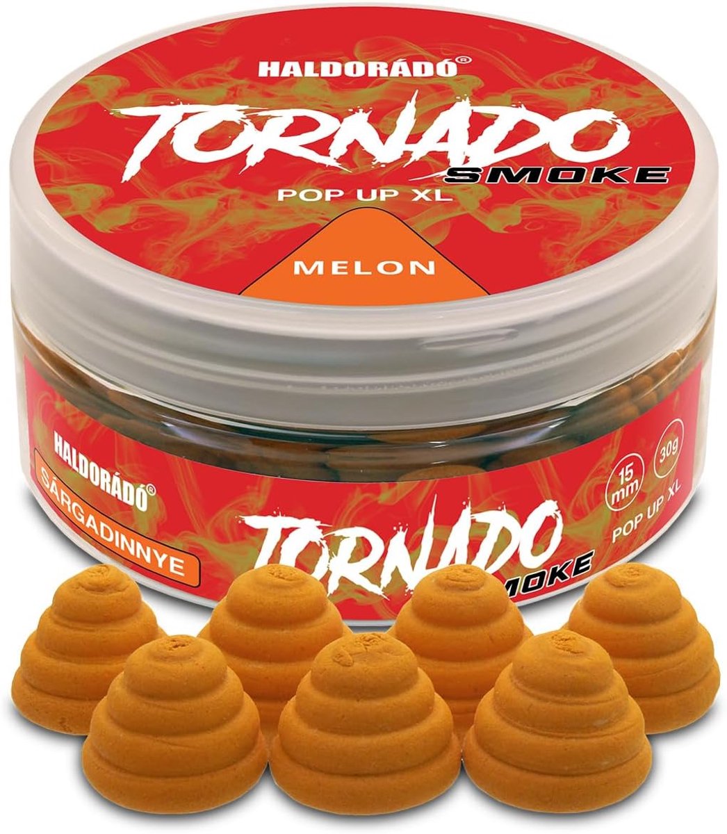 Pop Up Boilies 15 mm - meloenkleurig - fluorescerend groen - onweerstaanbaar voor karper - ShopVlot