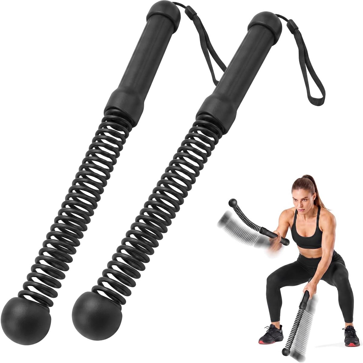 Touwloos gevechtstouw, stille trainingsapparatuur voor thuis, zware trainingstouw, trainingstouwen, veelzijdige - ShopVlot