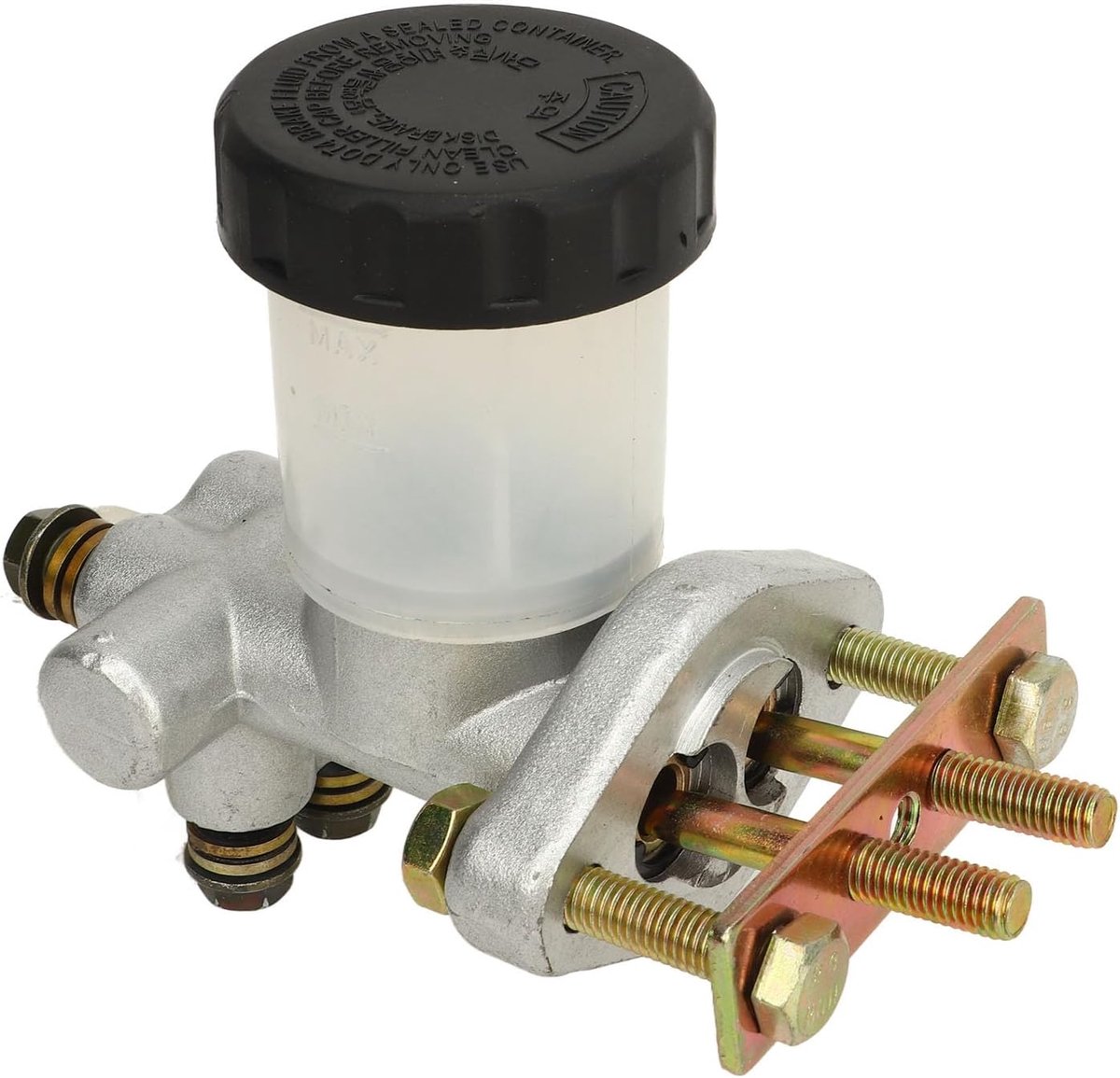 ATV Hydraulic Brake Master Cylinder, Metal Go Kart Master Cylinder with Easy Installation, Durable and Reliable - ShopVlot