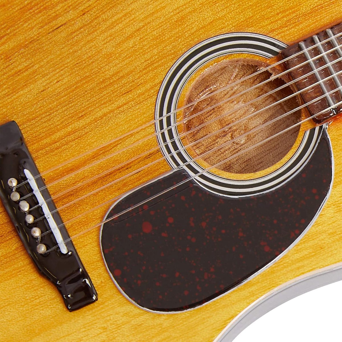 Neil Young - Miniature Guitar Replica with Display Case and Stand - ShopVlot