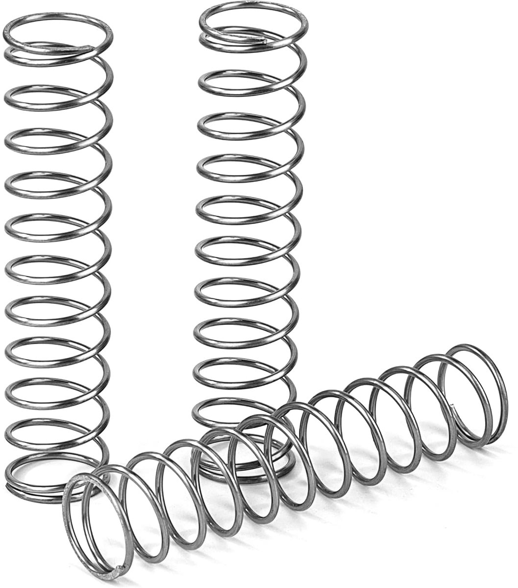 Compression spring, 65 mm, compression springs, stainless steel, wire diameter 1.1 mm, inner diameter 12 mm - ShopVlot