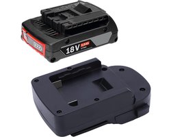 Fyearfly B.OSCH 18V battery adapter battery converter kit battery converter housing dock ABS 18V for B.osch to R.IDGID - ShopVlot