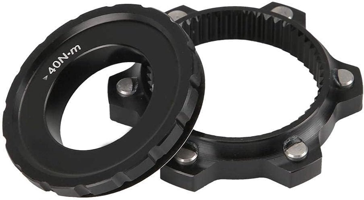 Bike Hub Center Lock, Central Lock Adapter for Mountain Wheel Hub, Disc Brake with 6 Bolts for Bicycle Accessories - ShopVlot