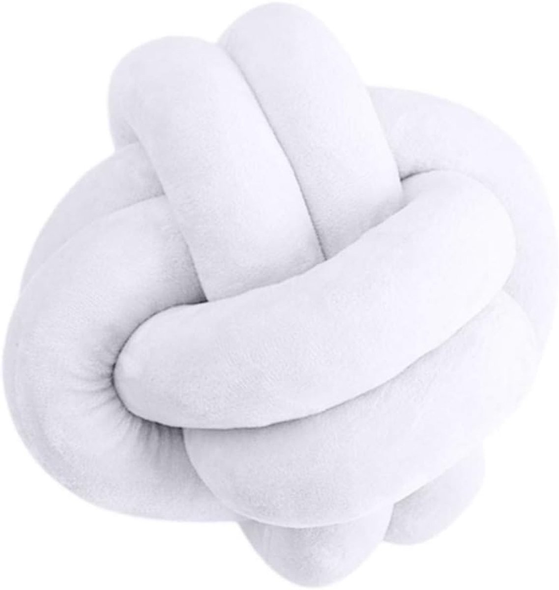 Knot Ball Cushion - GOODCHANCEUK Knot Ball Pillow Handmade Nap Pillow Plush Decorative Throw Pillow for Bedroom Sofa - ShopVlot