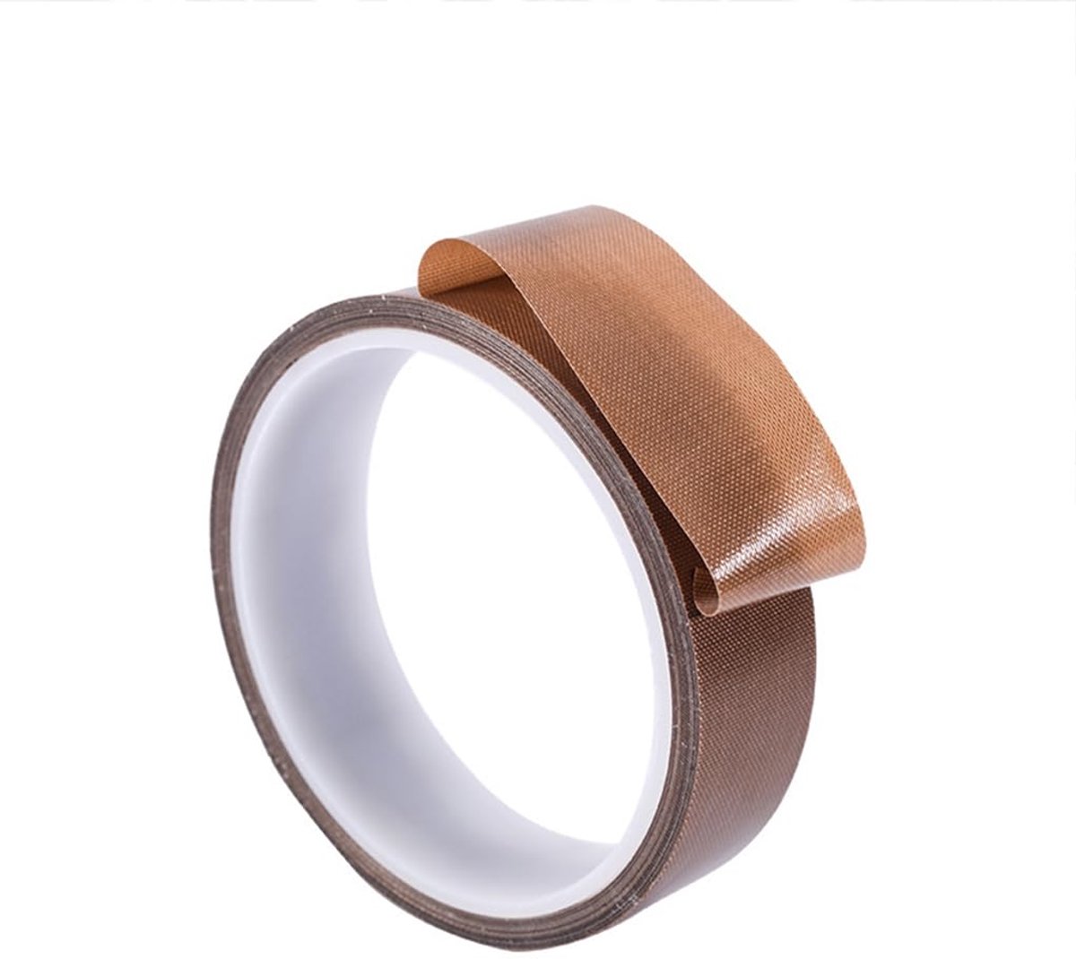 PTFE Teflon plakband 15 mm x 10 m - bruin - hittebestendig tot 300 °C - ideaal voor vacuümmachines - ShopVlot