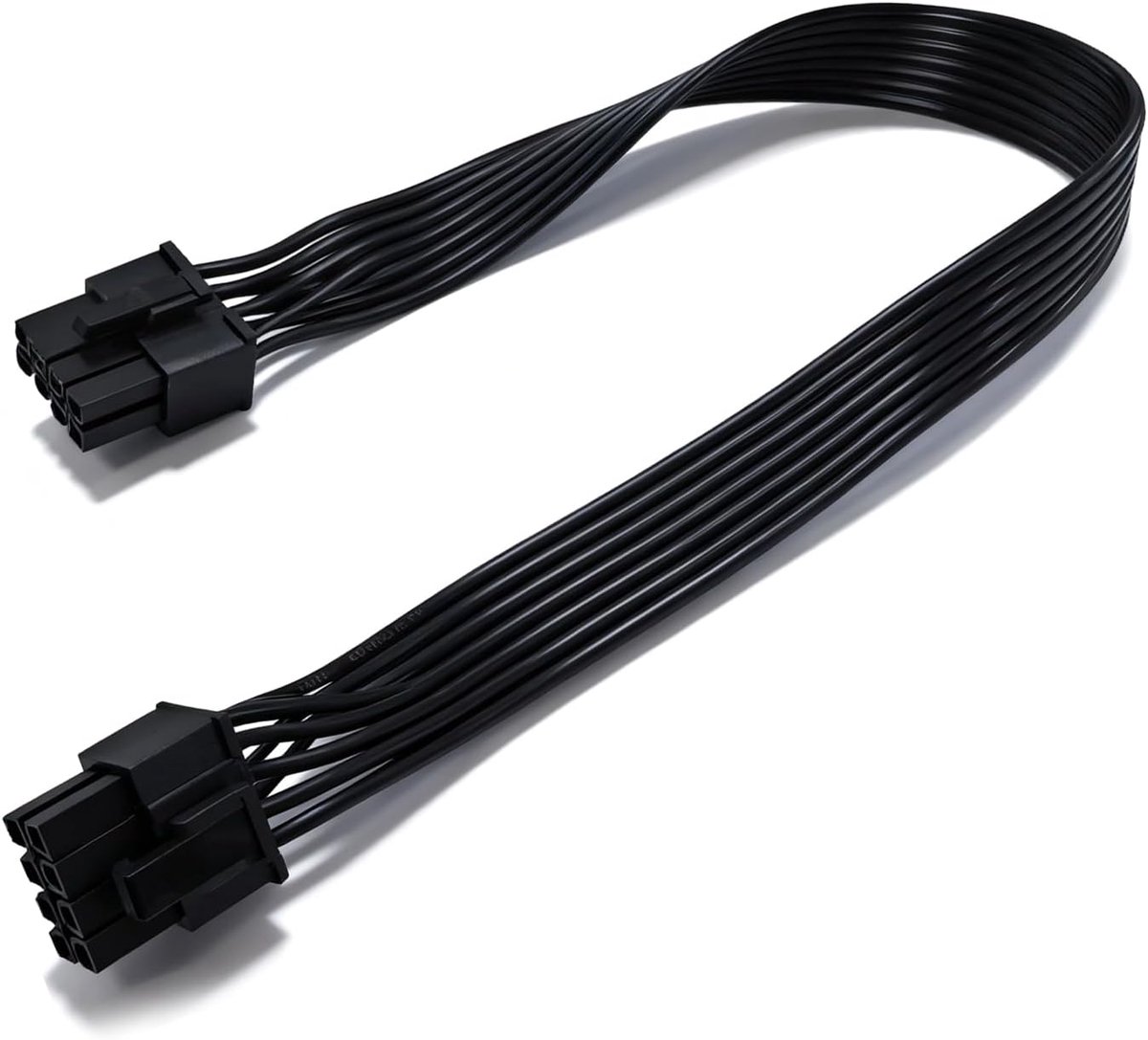 PCI GPU Power Supply Extension Kabel 30cm - 6 + 2 Pins - Flexibel - Betrouwbare verbinding voor grafische kaarten - ShopVlot