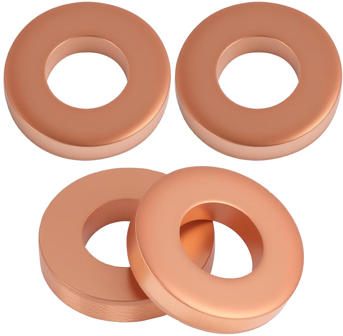 Injectorgasket set 4 stuks - koper - perfecte afdichting - voorkomt brandstoflekken - ShopVlot