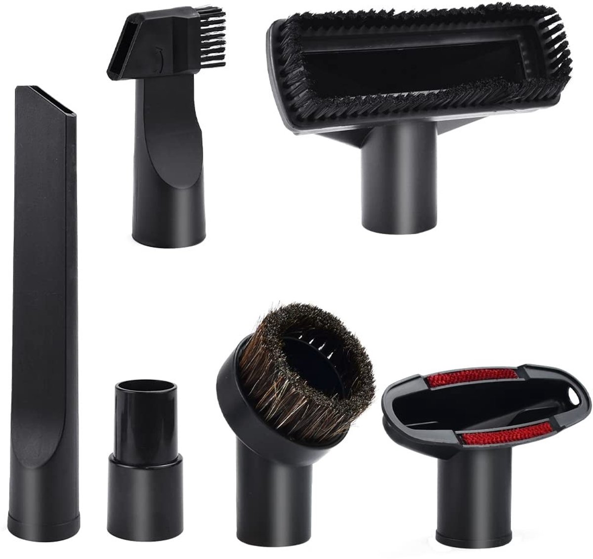Solidchoice - 6 Stuks Universele Stofzuigmondset voor Diverse Stofzuigers