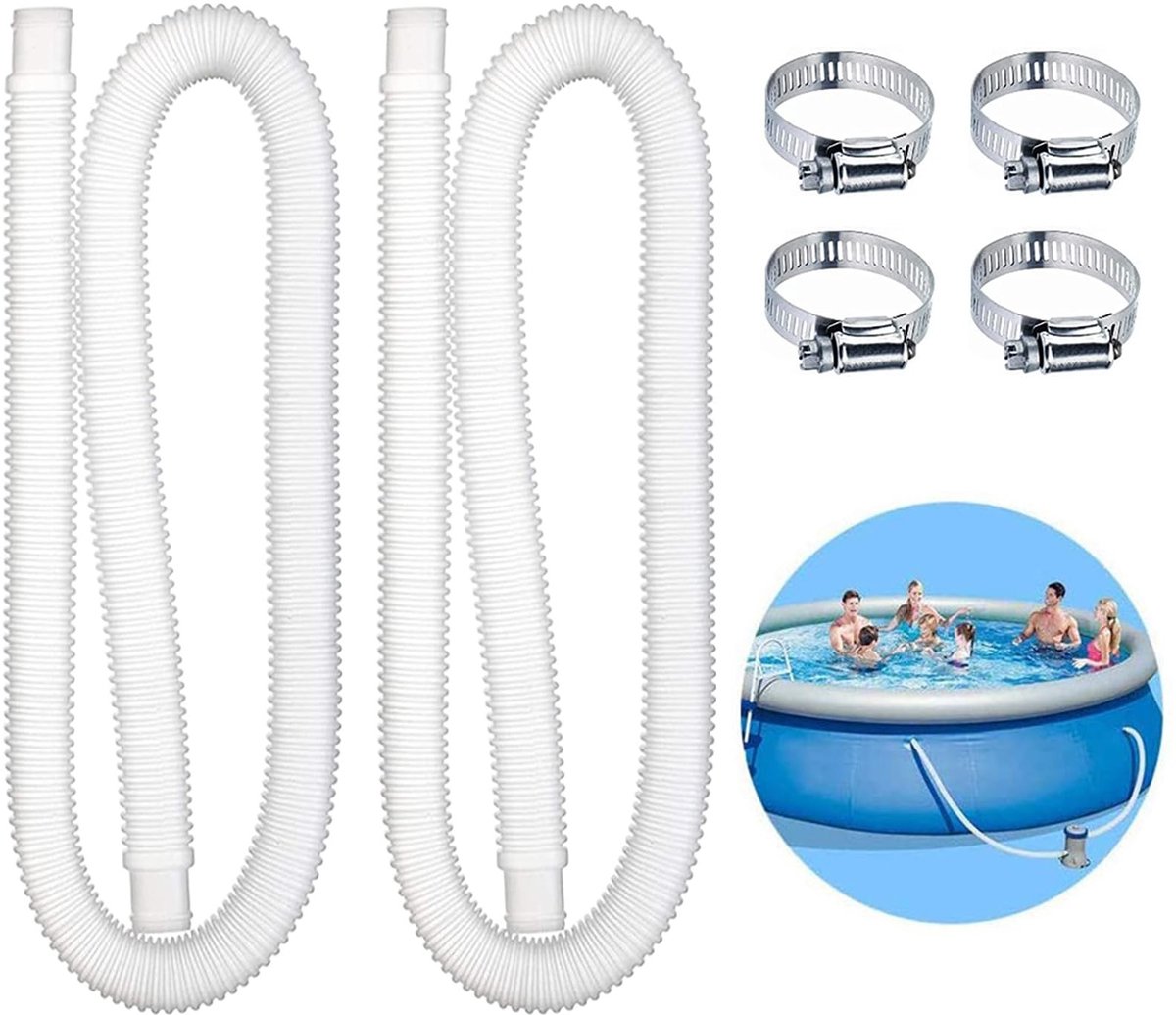 Solidchoice - Duurzame 32mm Poolslangen met Klemmen voor Zwembaden