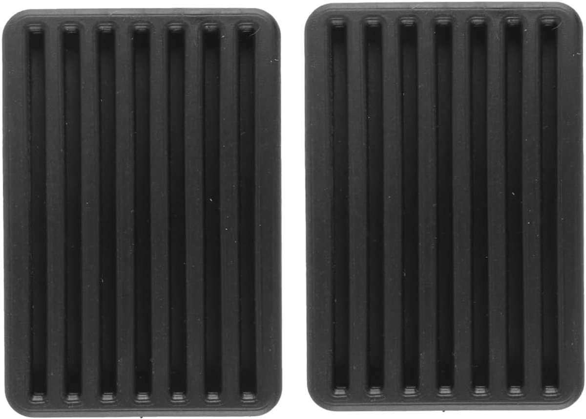 Rem- en koppelingpedalen rubber - perfect passende set - ergonomisch ontwerp - comfortabel rijden - ShopVlot