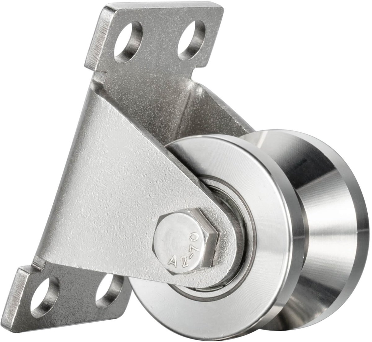 Solidchoice - V-Type Katrol met 2 Lagers van RVS, 32 mm