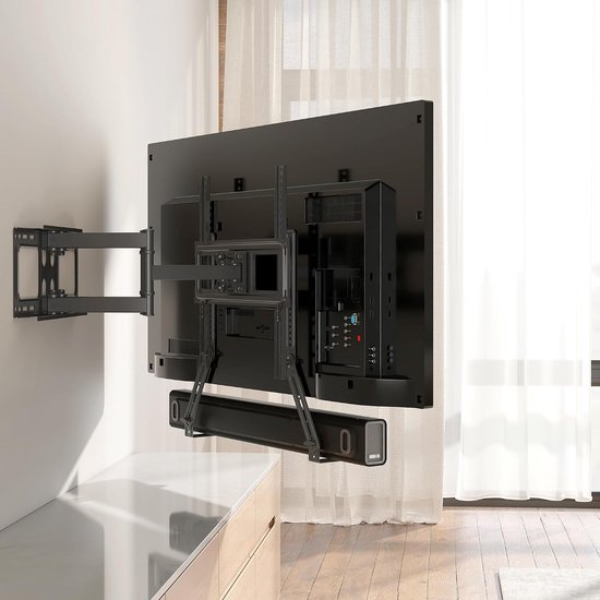Soundbar houder universeel - geschikt voor meerdere modellen - eenvoudig te monteren - biedt optimale geluidskwaliteit - ShopVlot — afbeelding 5