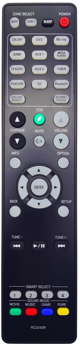 Solidchoice - Universele Afstandsbediening voor Marantz Ontvangers
