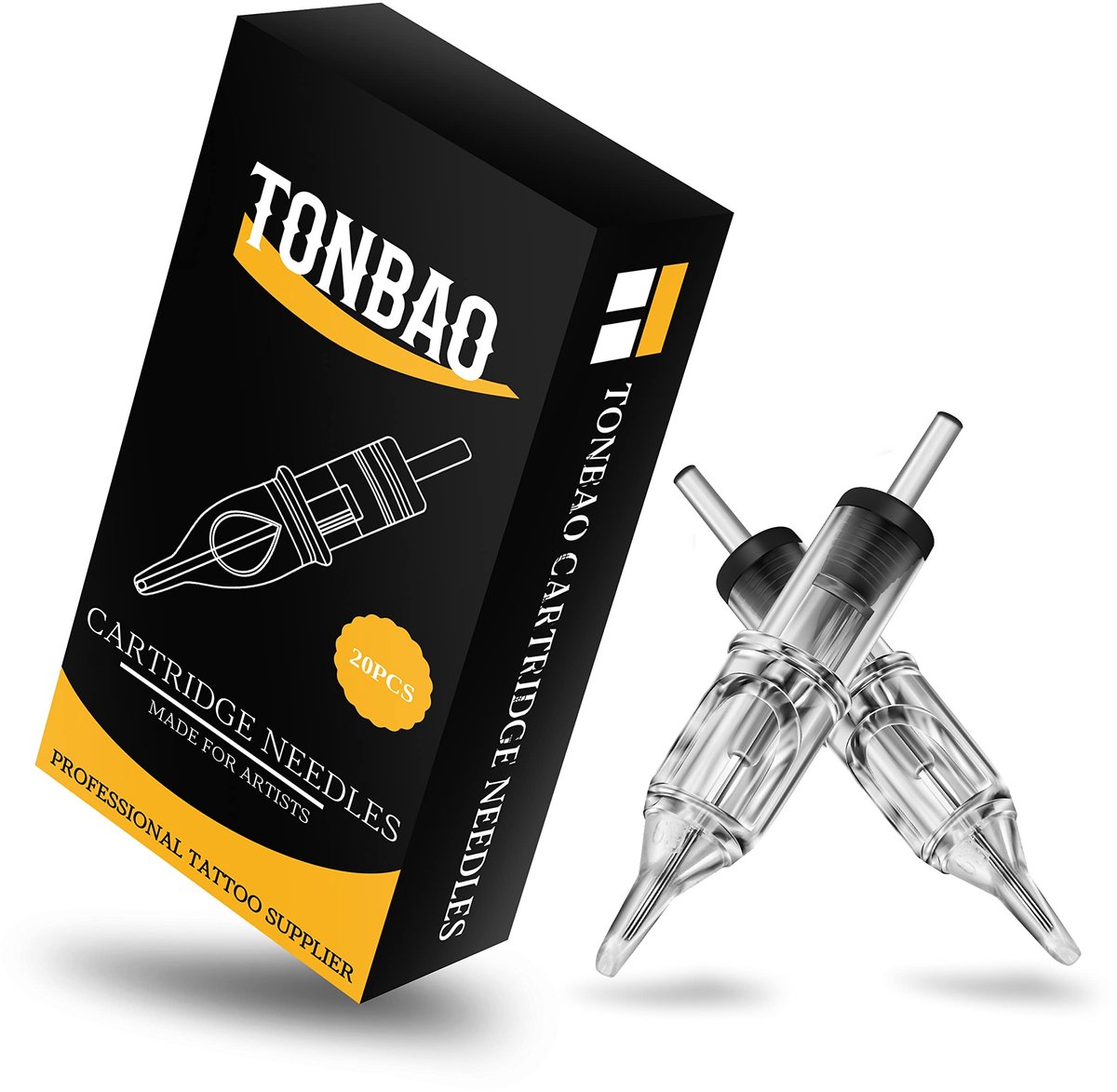 Solidchoice - 20 Stuks Wegwerp Cartridges voor Tattoo Machine met Veiligheidsmembraan